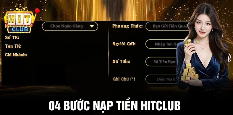 04 bước nạp tiền hitclub